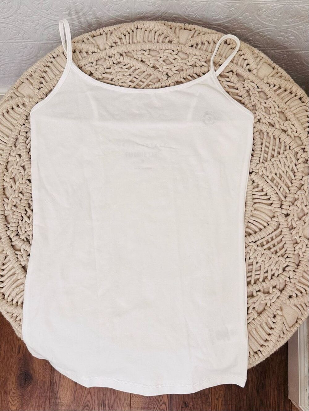 Aeropostale White Favorite Cami Size Small New